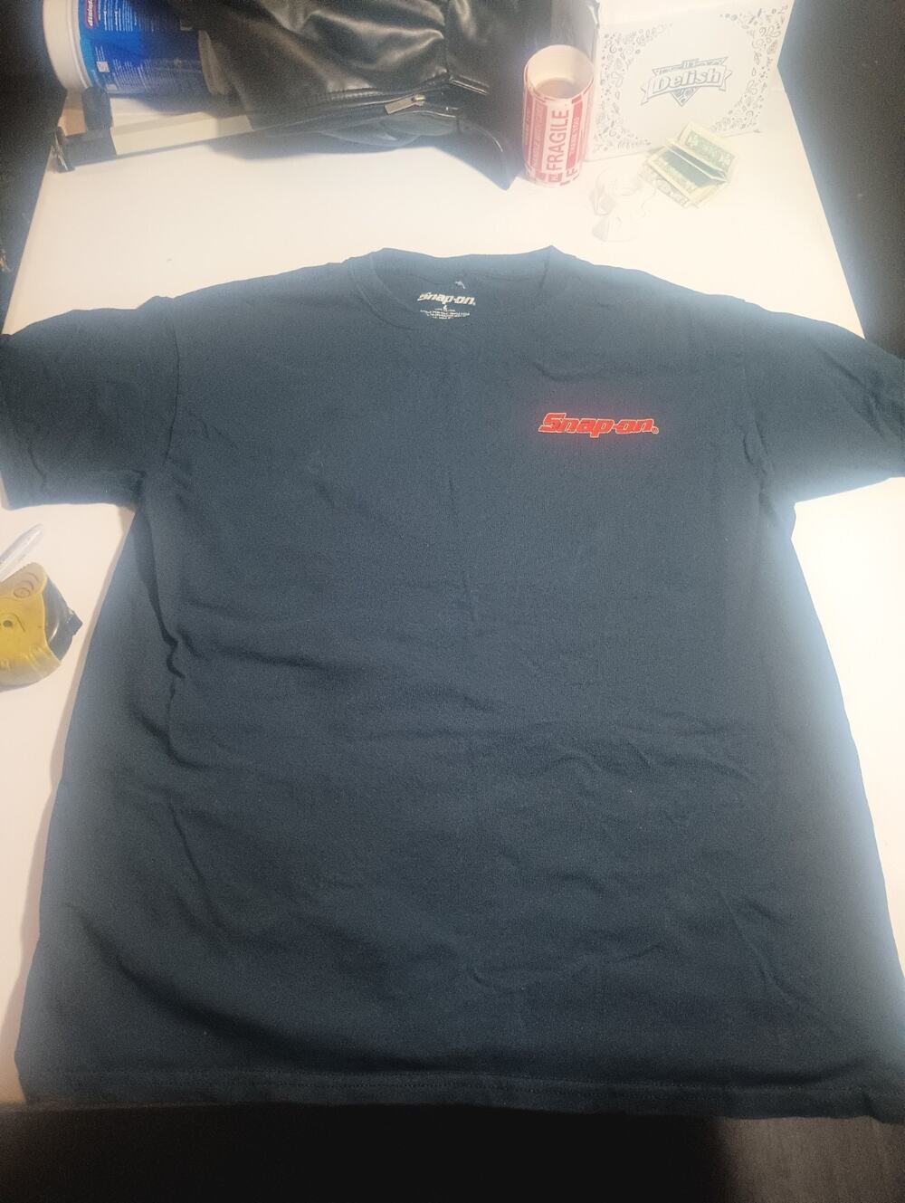 Snap-on T Shirt Large. Logo Don't Ask To Borrow My Tools